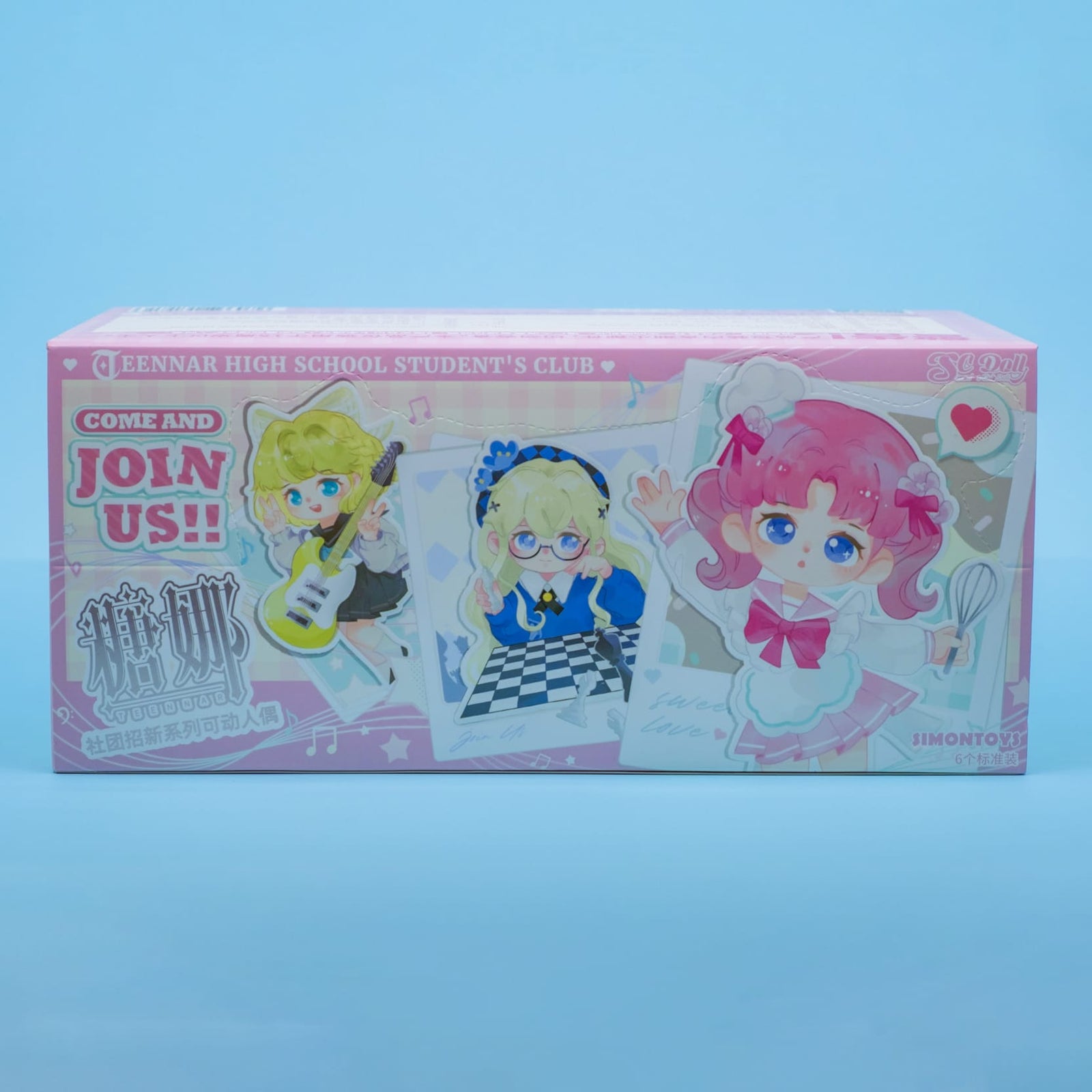 Teennar High School Student Club Ball Jointed Doll (BJD) Blind Box