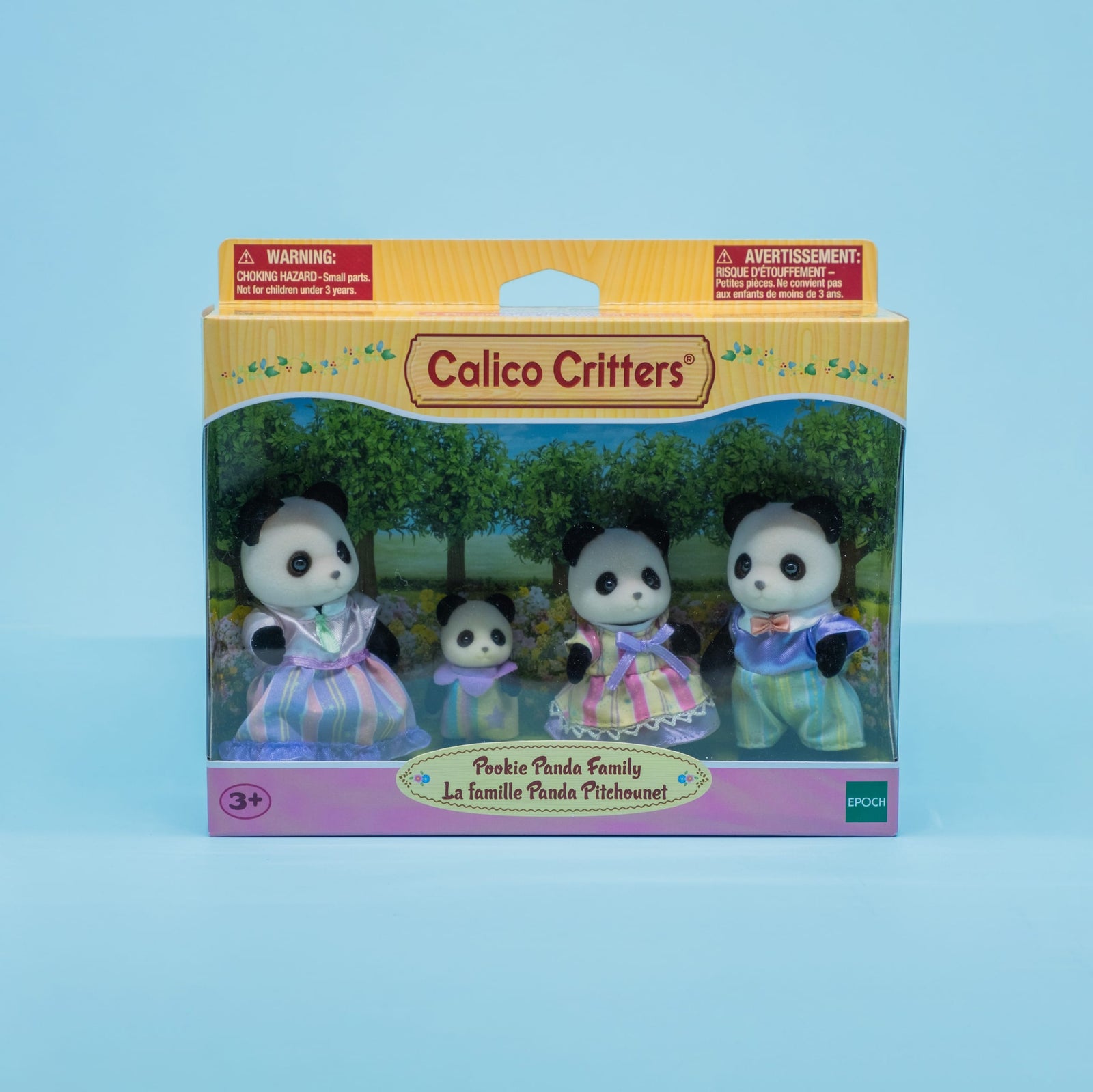 Pookie Panda Family Calico Critters Playset