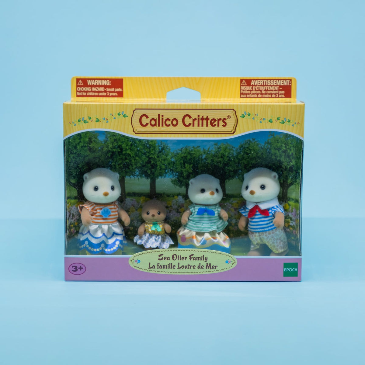 Calico Critters Sea Otter Family Play Set