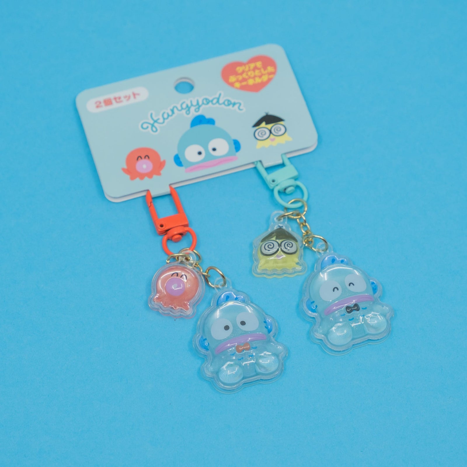 Hangyodon Acrylic Niko Niko Duo Keychain