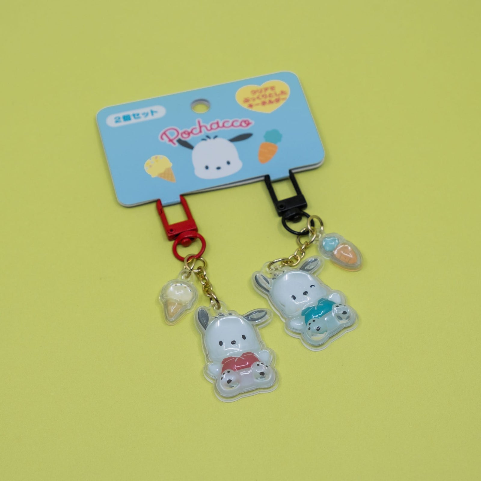 Pochacco Acrylic Niko Niko Duo Keychain
