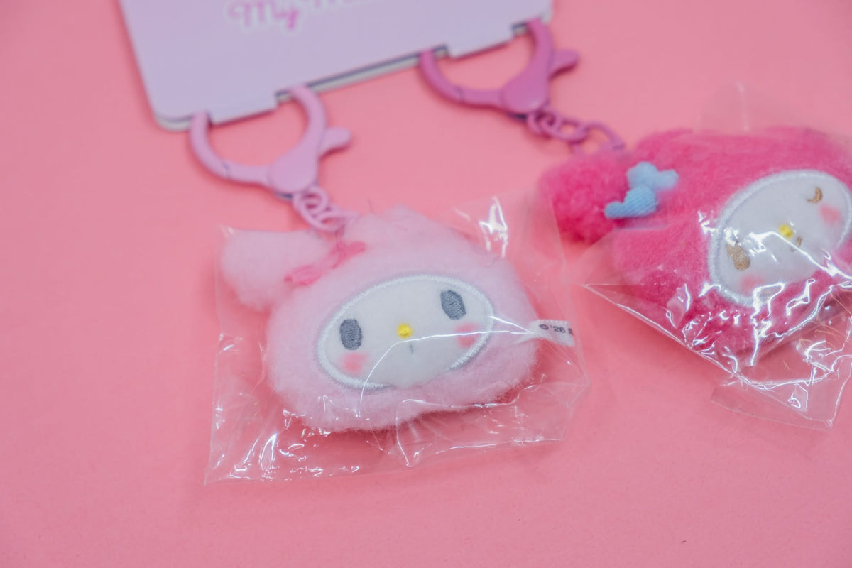 My Melody Fluffy Duo Keychain