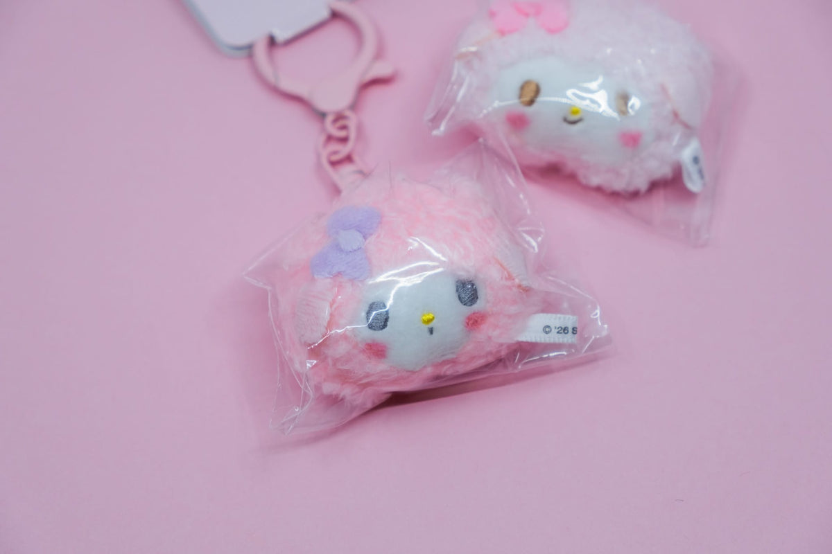 My Sweet Piano Fluffy Duo Keychain