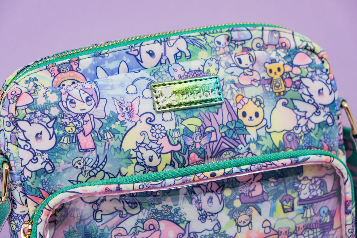 Forest Fairies Clear Pocket Crossbody