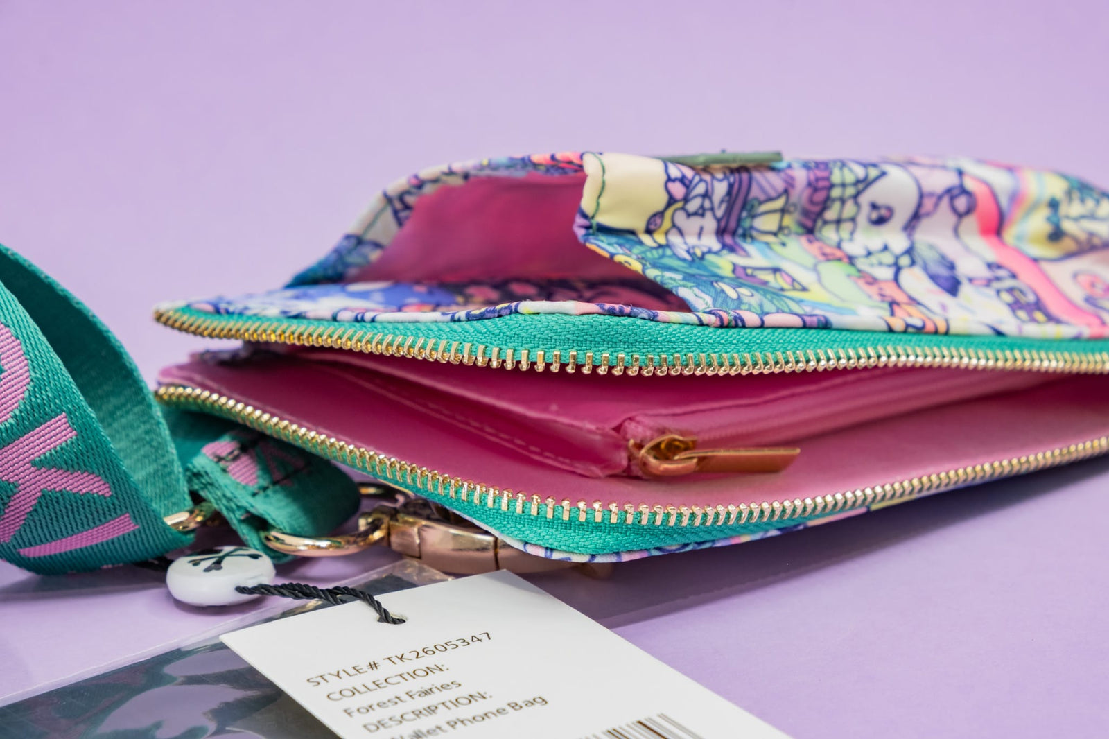 Forest Fairies Wallet Phone Bag