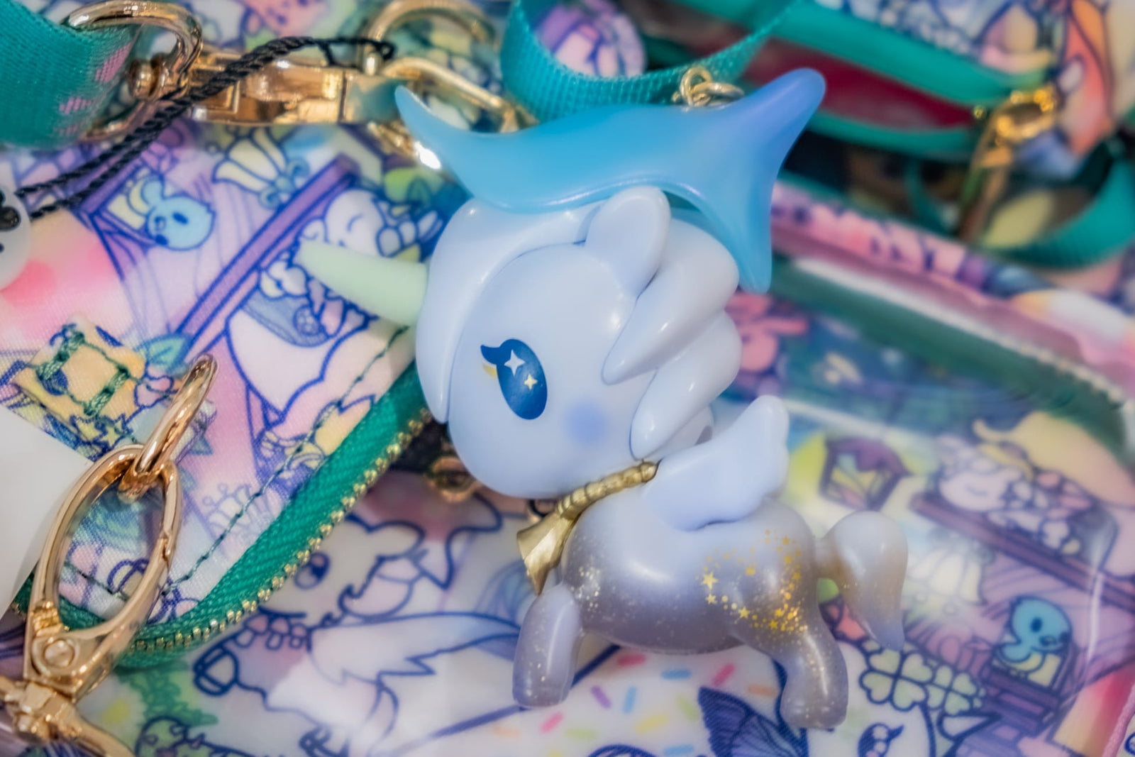 Forest Fairy Calla Lily Unicorno Bag Charm