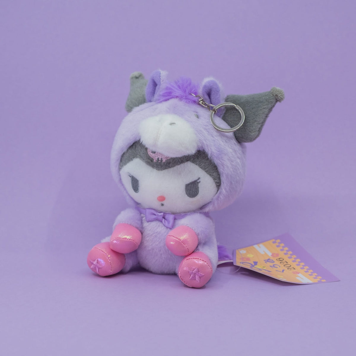 Kuromi 2026 Year of the Horse Plush Keychain