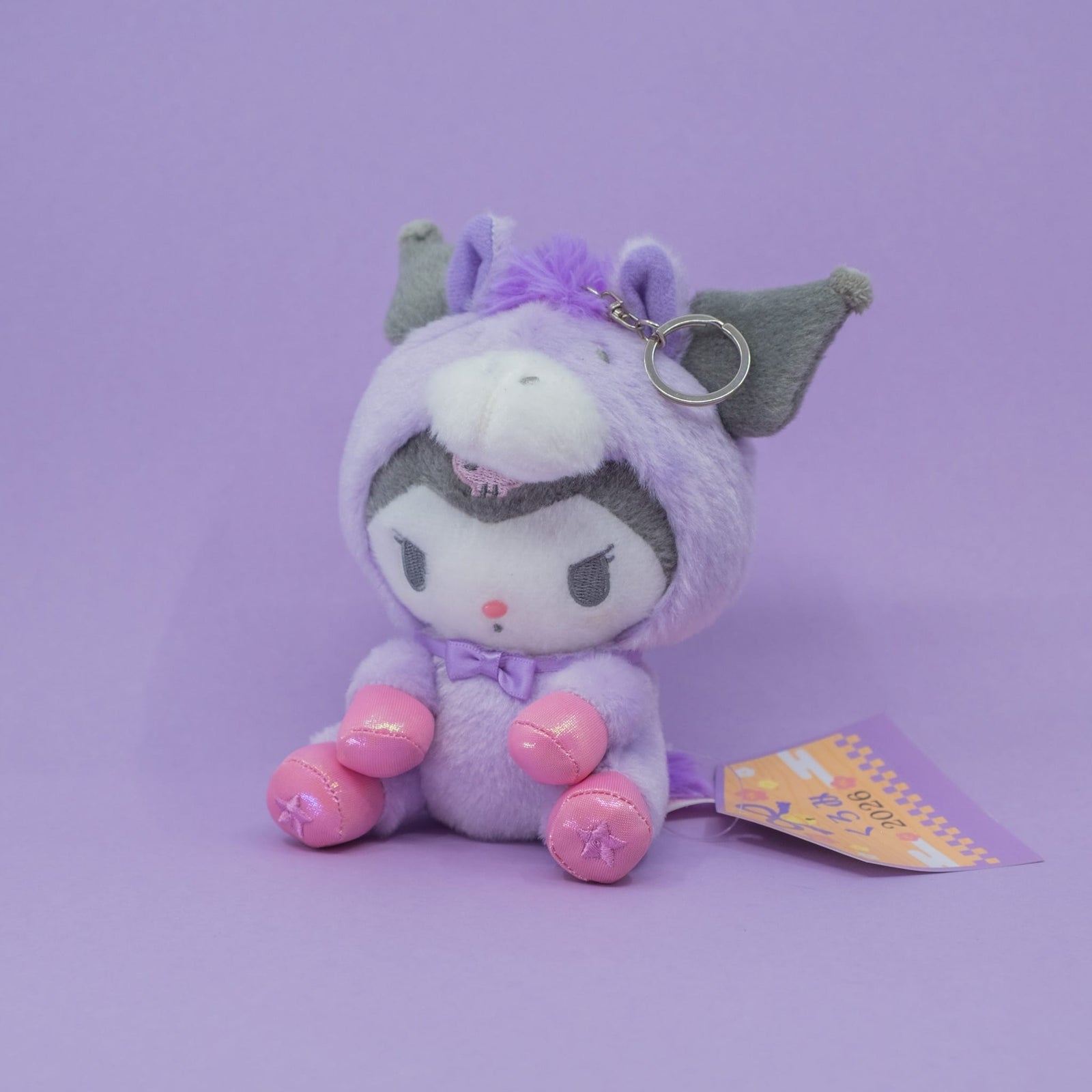 Kuromi 2026 Year of the Horse Plush Keychain