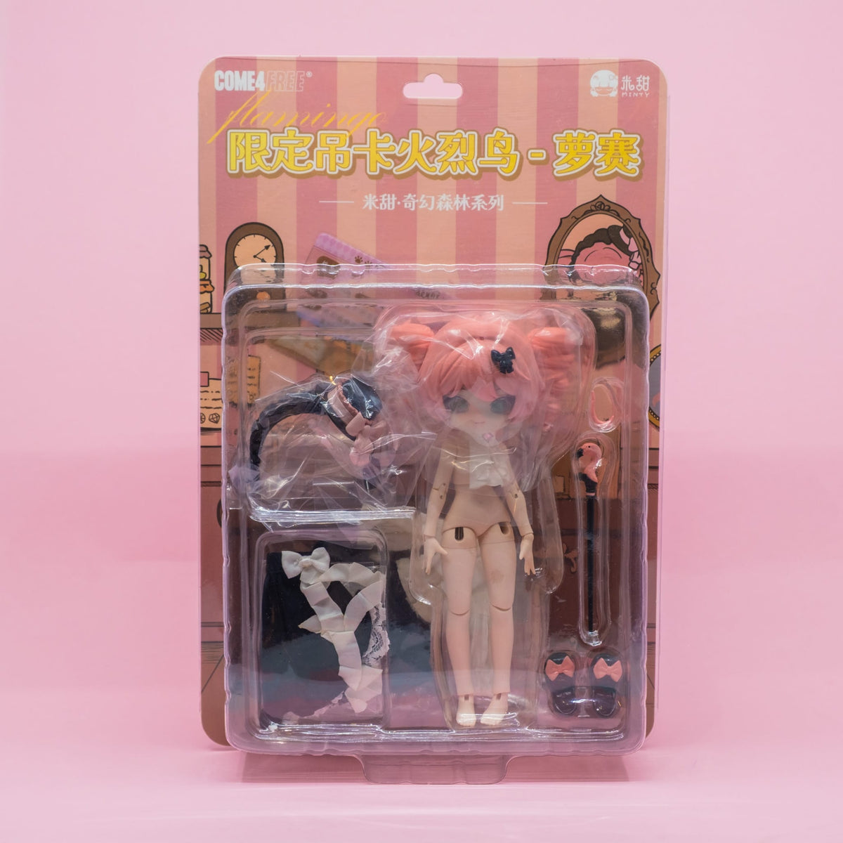 Minty Series Flamingo Rossi Action Figure
