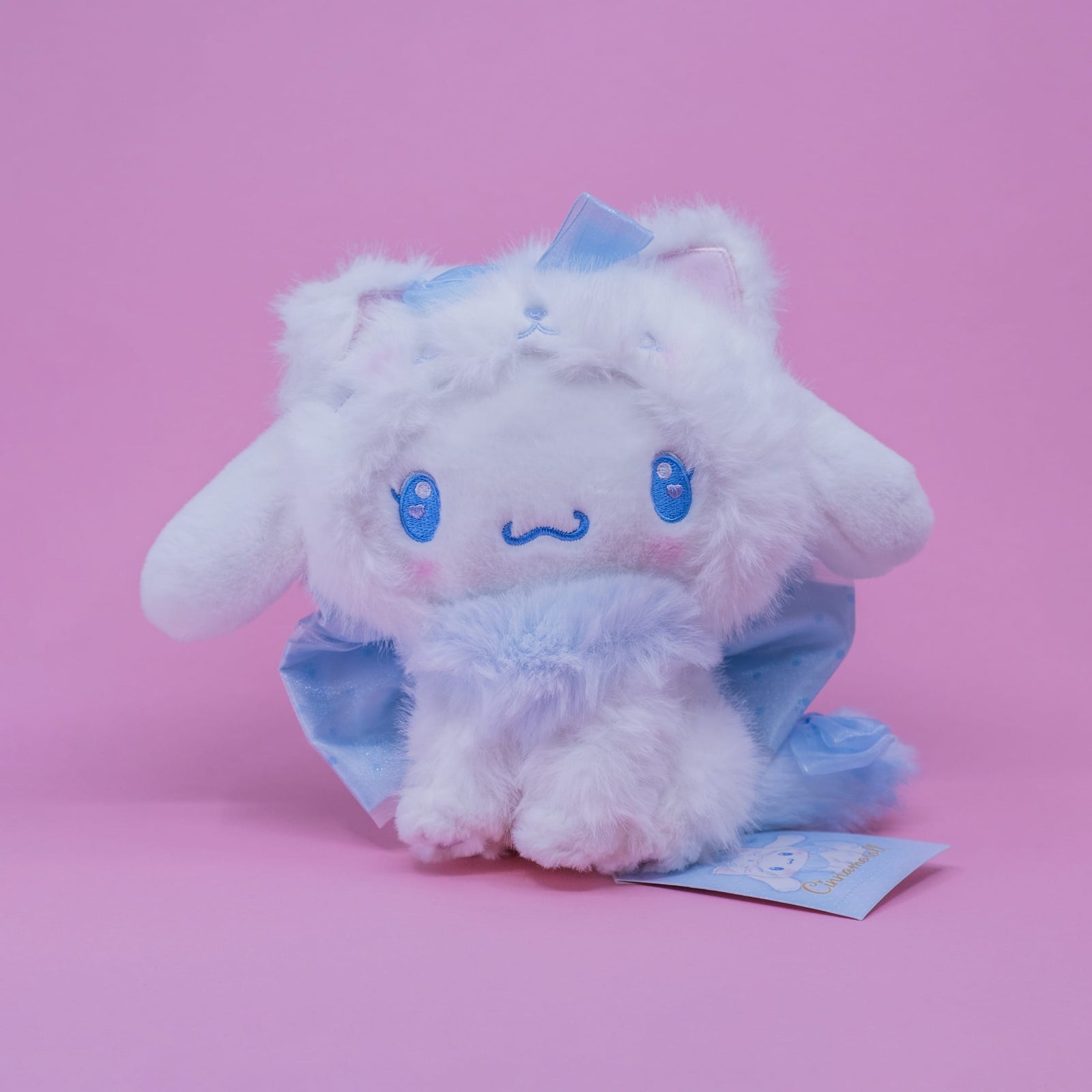 Cinnamoroll Kitten Bow Plush