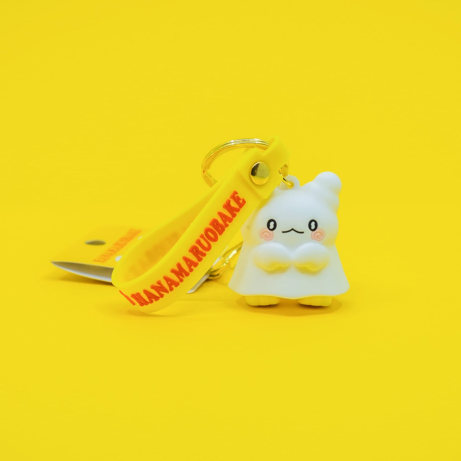 Hanamaruobake Rubber Keychain