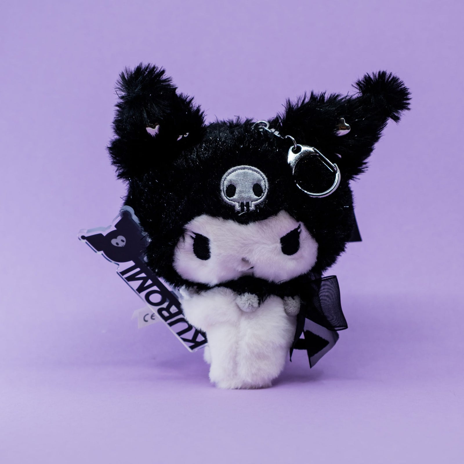 Kuromi Plush Keychain Ver. 2 (20th Anniversary Special Key)