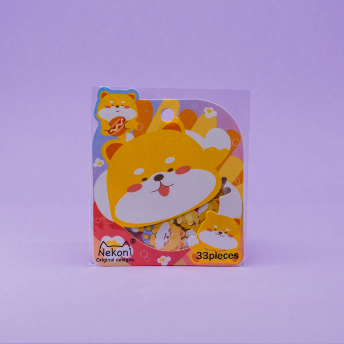 Shiba Inu Sticker Flakes