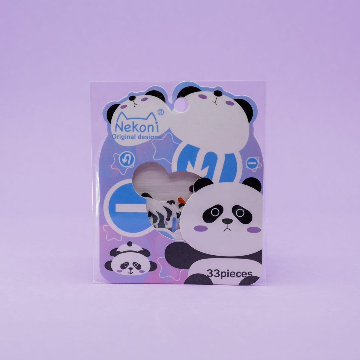 Panda Sticker Flakes