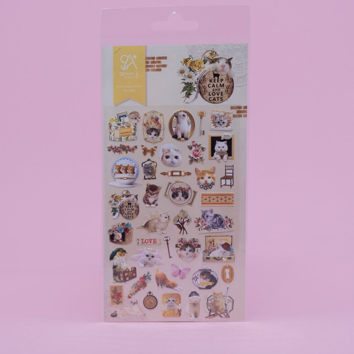 Fancy Cats Stickers