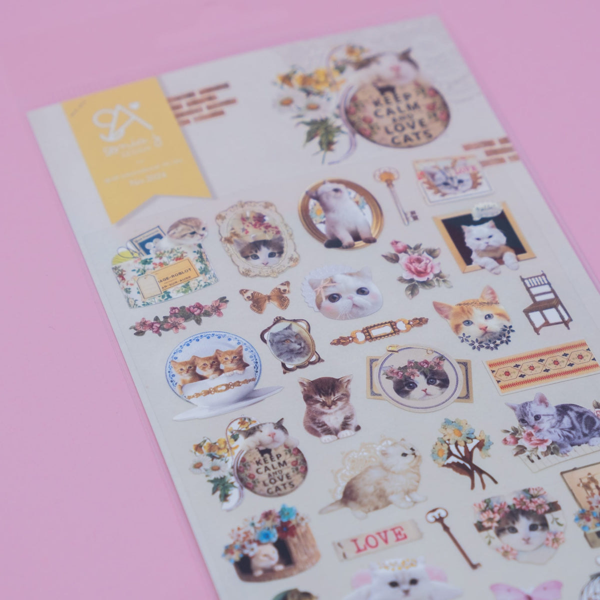 Fancy Cats Stickers