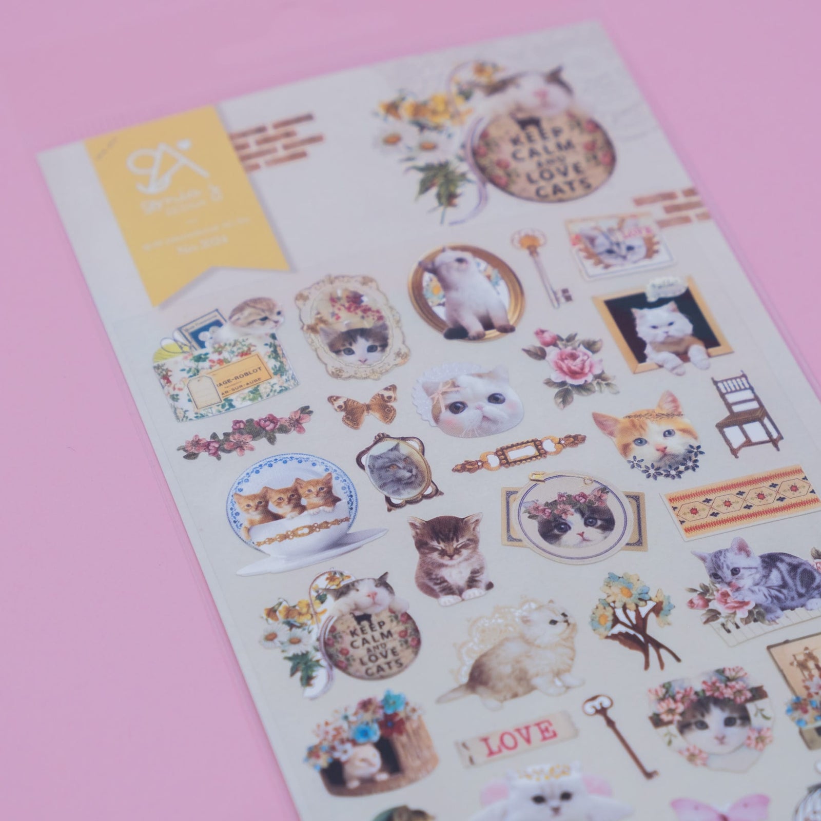Fancy Cats Stickers