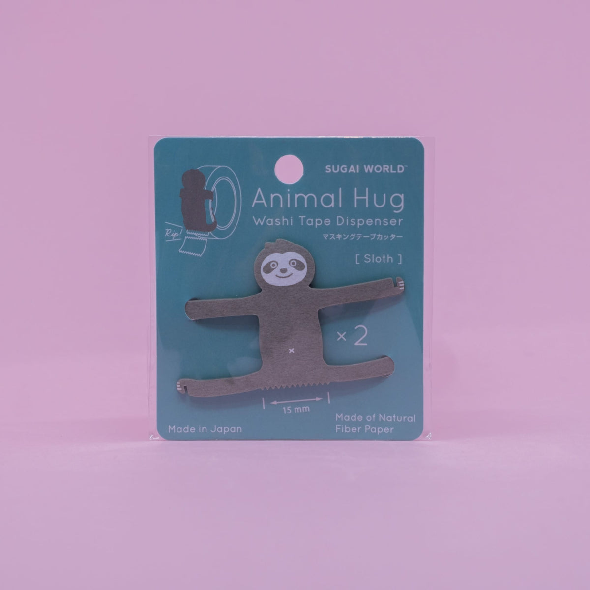 Hugging Sloth Washi Tape Cutter