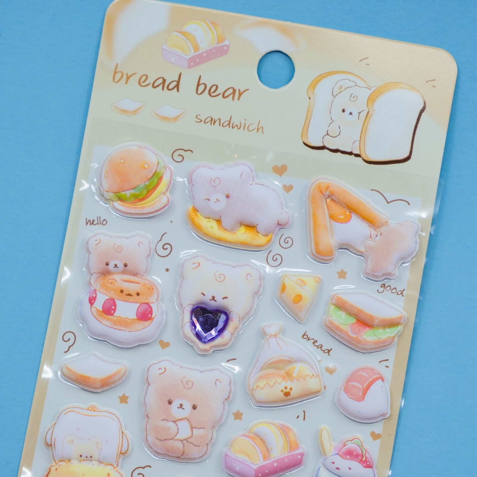 Big Puffy Animal Stickers- 4 Styles