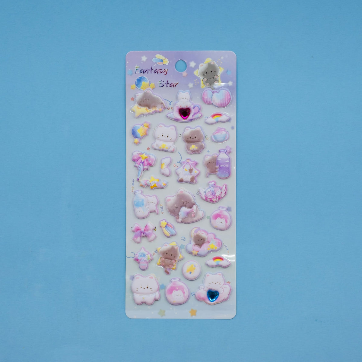 Big Puffy Animal Stickers- 4 Styles