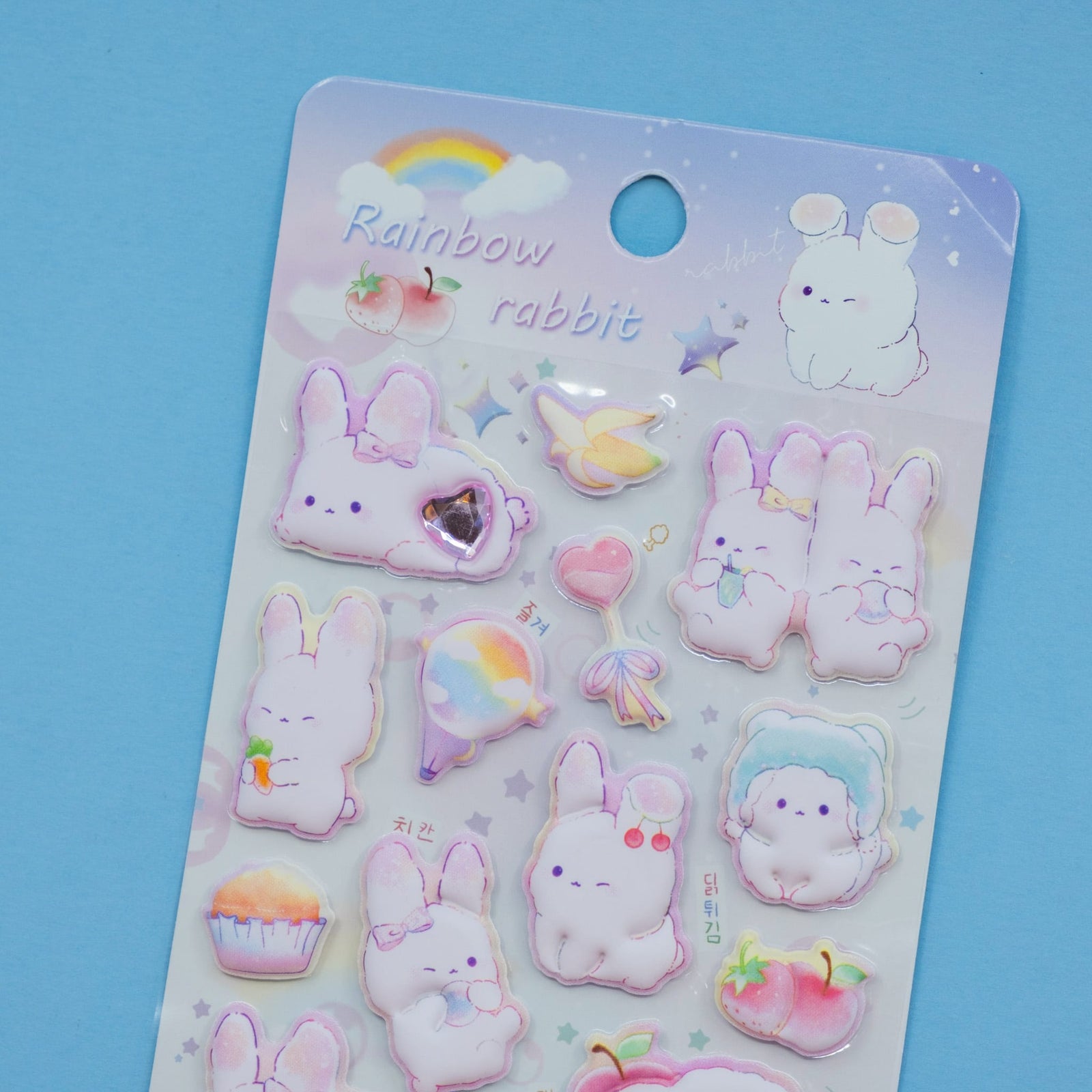 Big Puffy Animal Stickers- 4 Styles