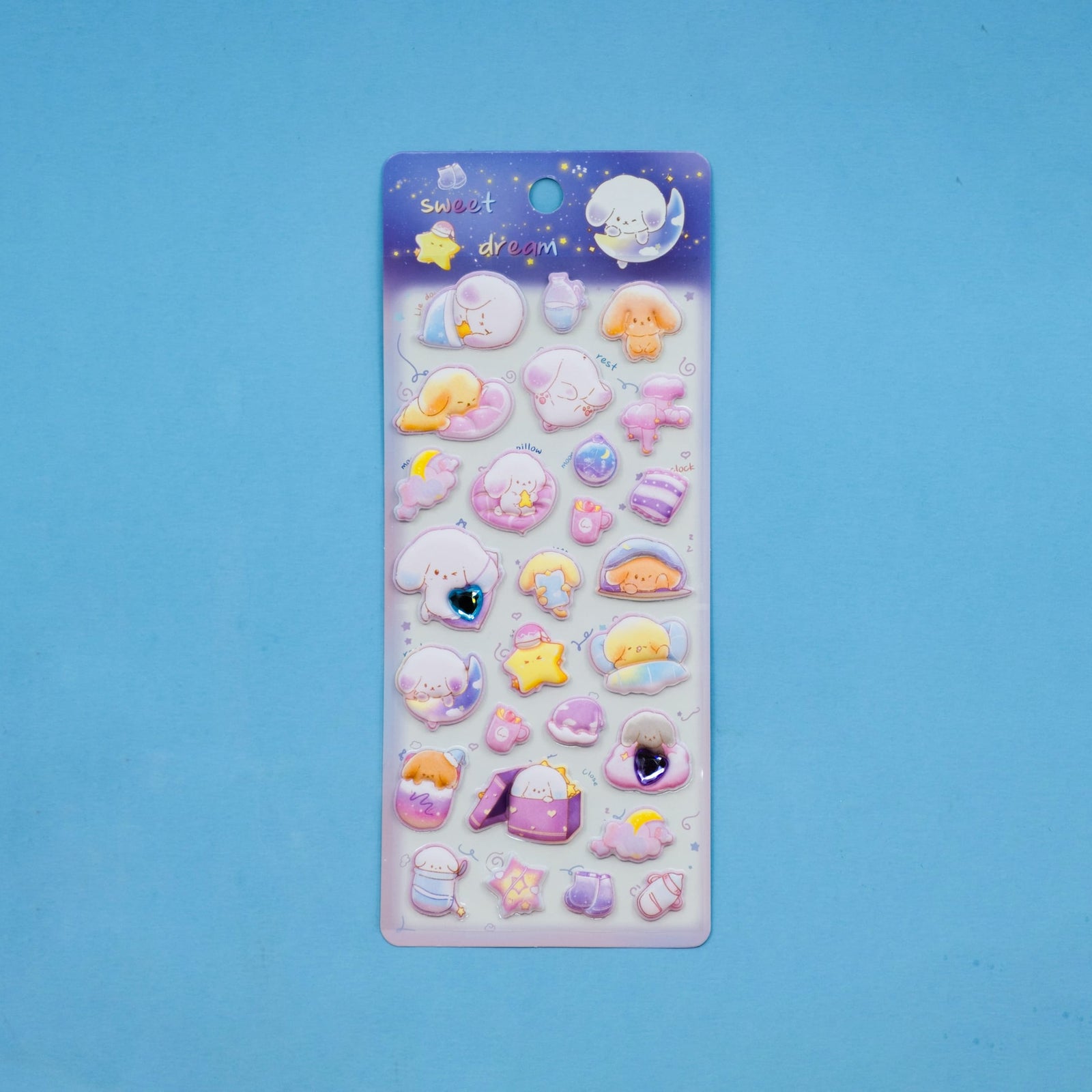 Big Puffy Animal Stickers- 4 Styles