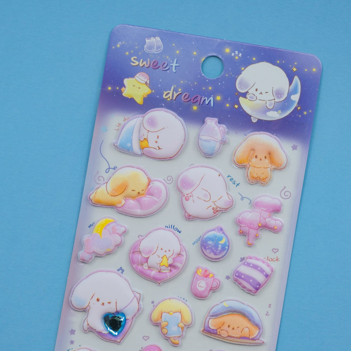Big Puffy Animal Stickers- 4 Styles
