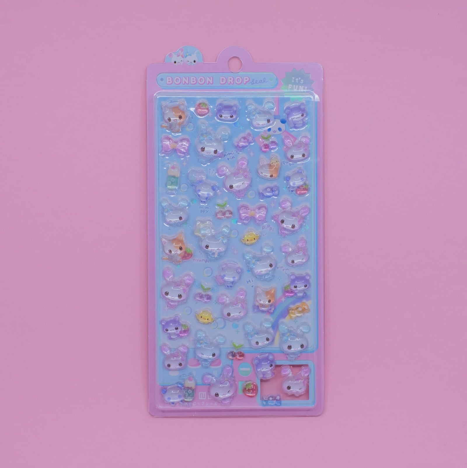 Bunny Bonbon Drop Stickers