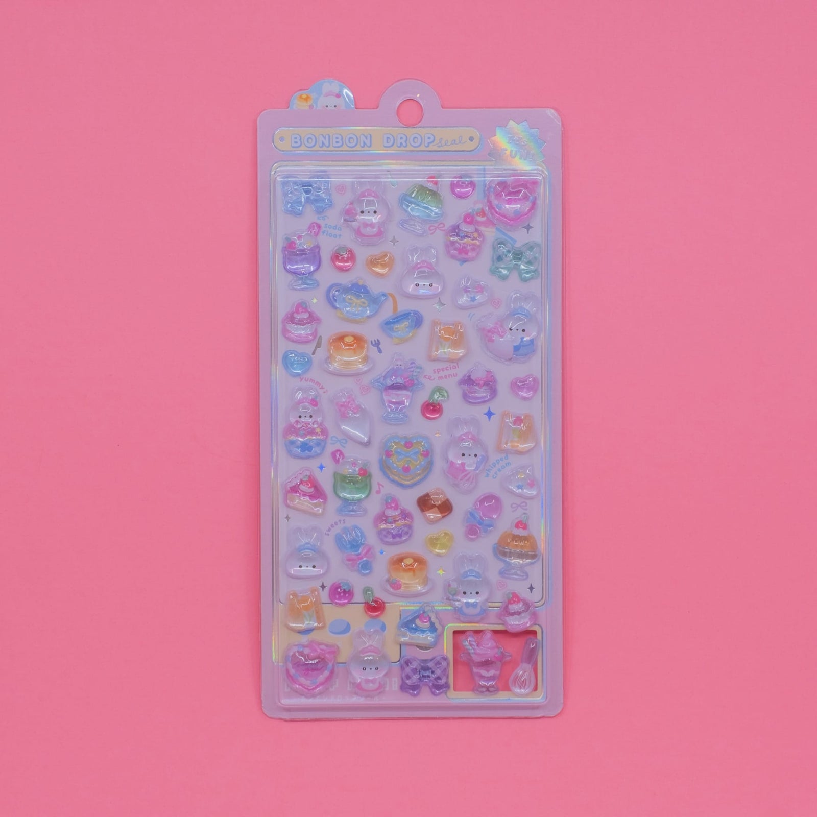 Sweet Bunny Bonbon Drop Stickers