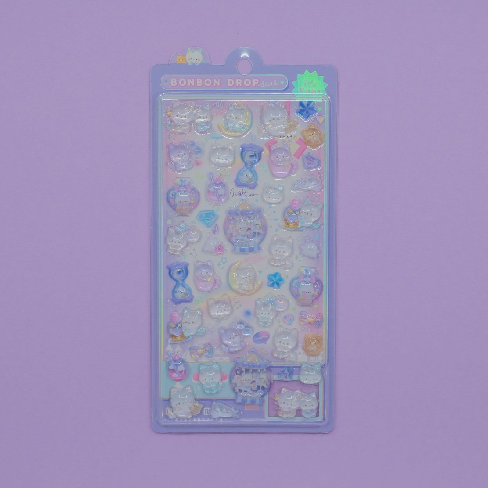 Kitty Bonbon Drop Stickers