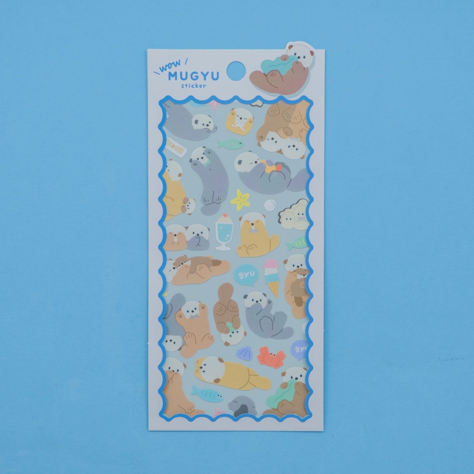 MUGYU Cute Animals Stickers - 6 Styles