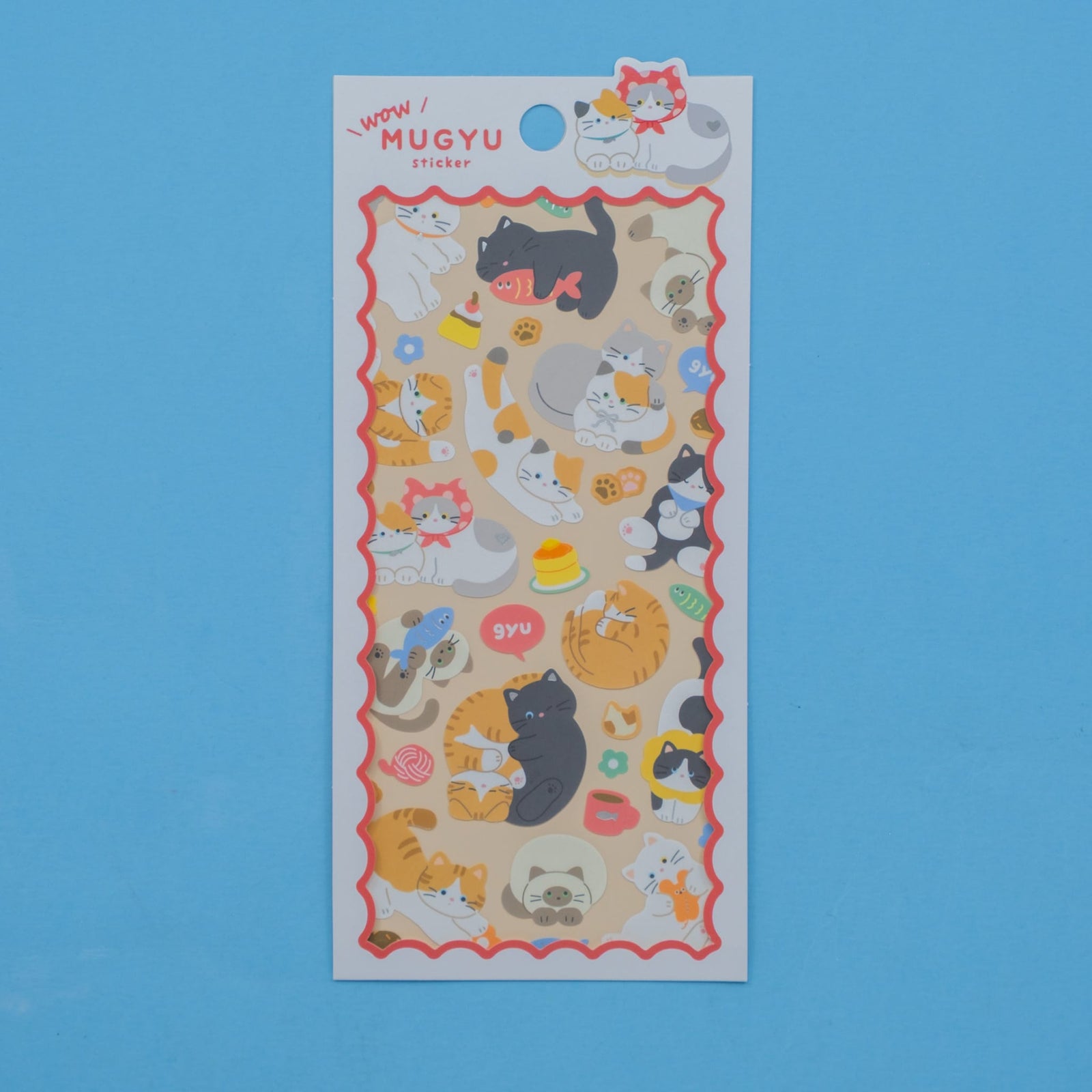 MUGYU Cute Animals Stickers - 6 Styles