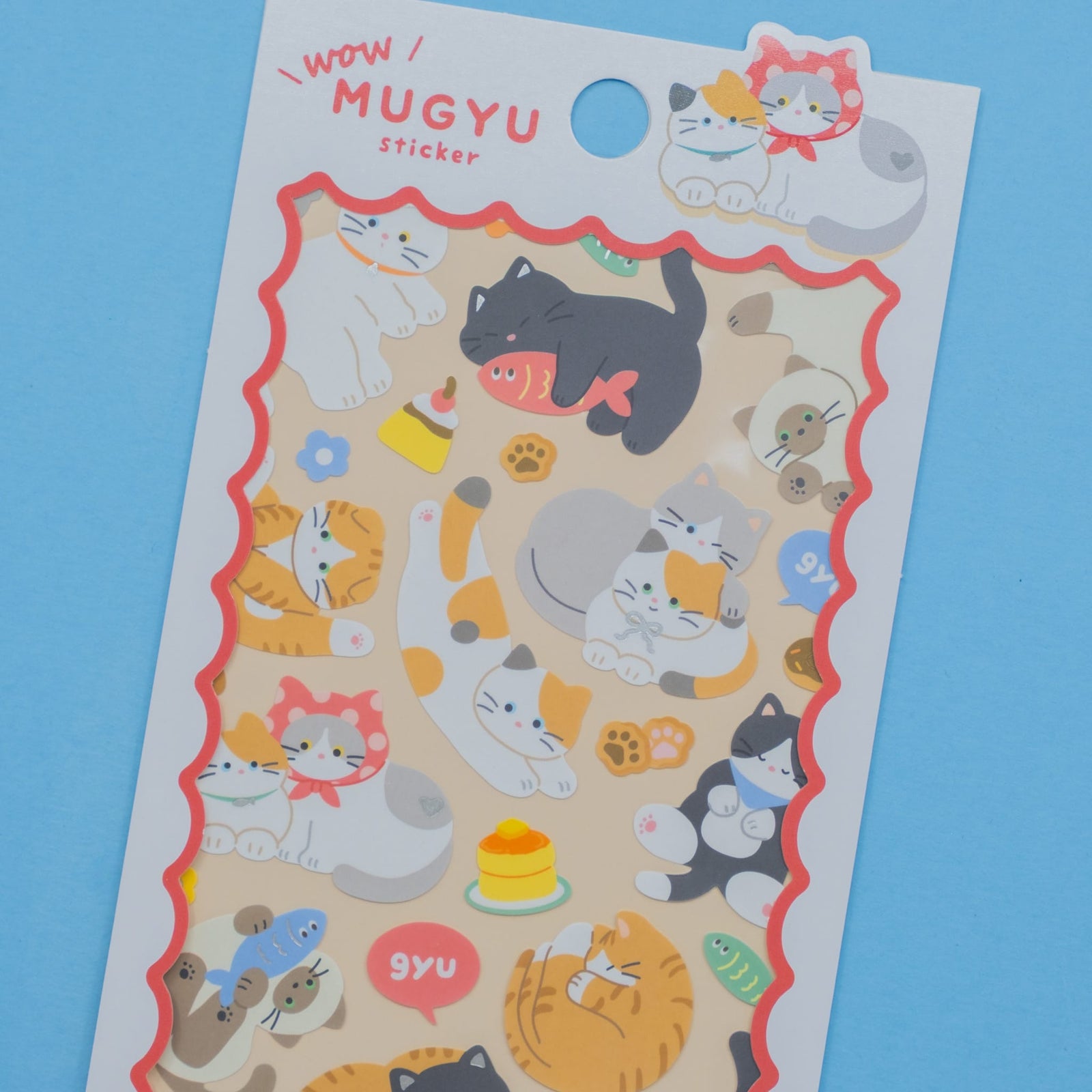 MUGYU Cute Animals Stickers - 6 Styles