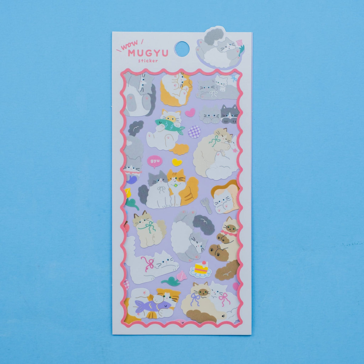 MUGYU Cute Animals Stickers - 6 Styles