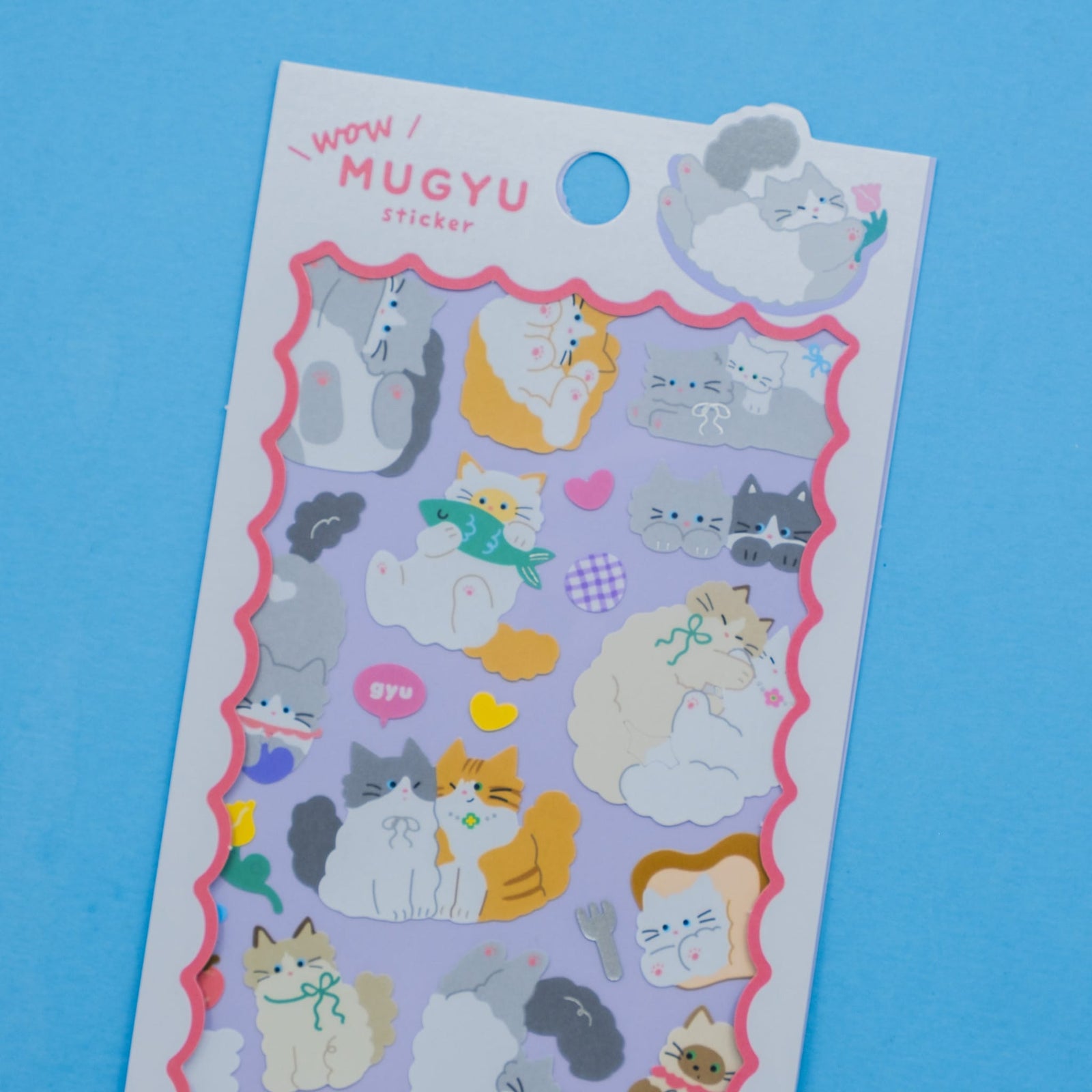 MUGYU Cute Animals Stickers - 6 Styles