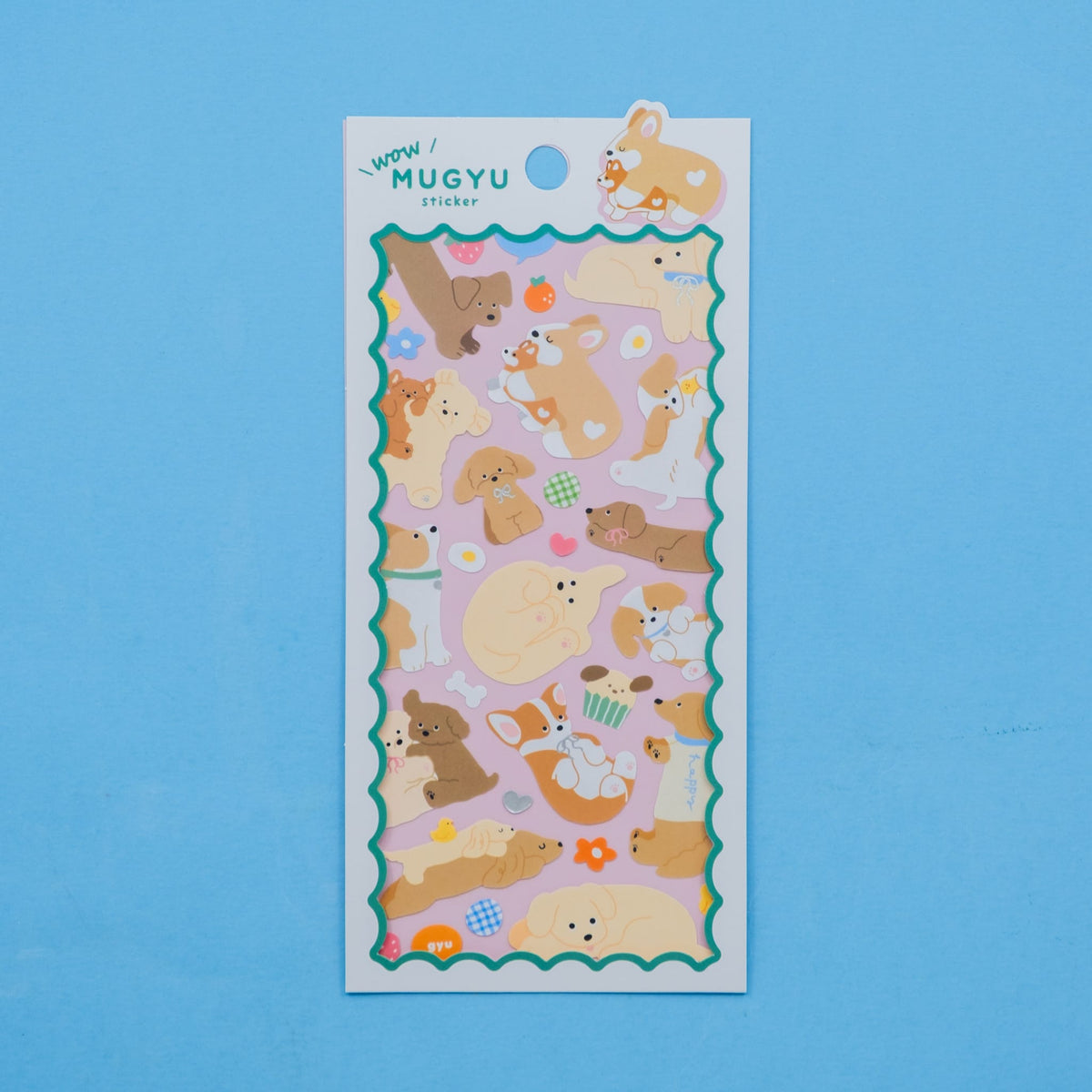 MUGYU Cute Animals Stickers - 6 Styles