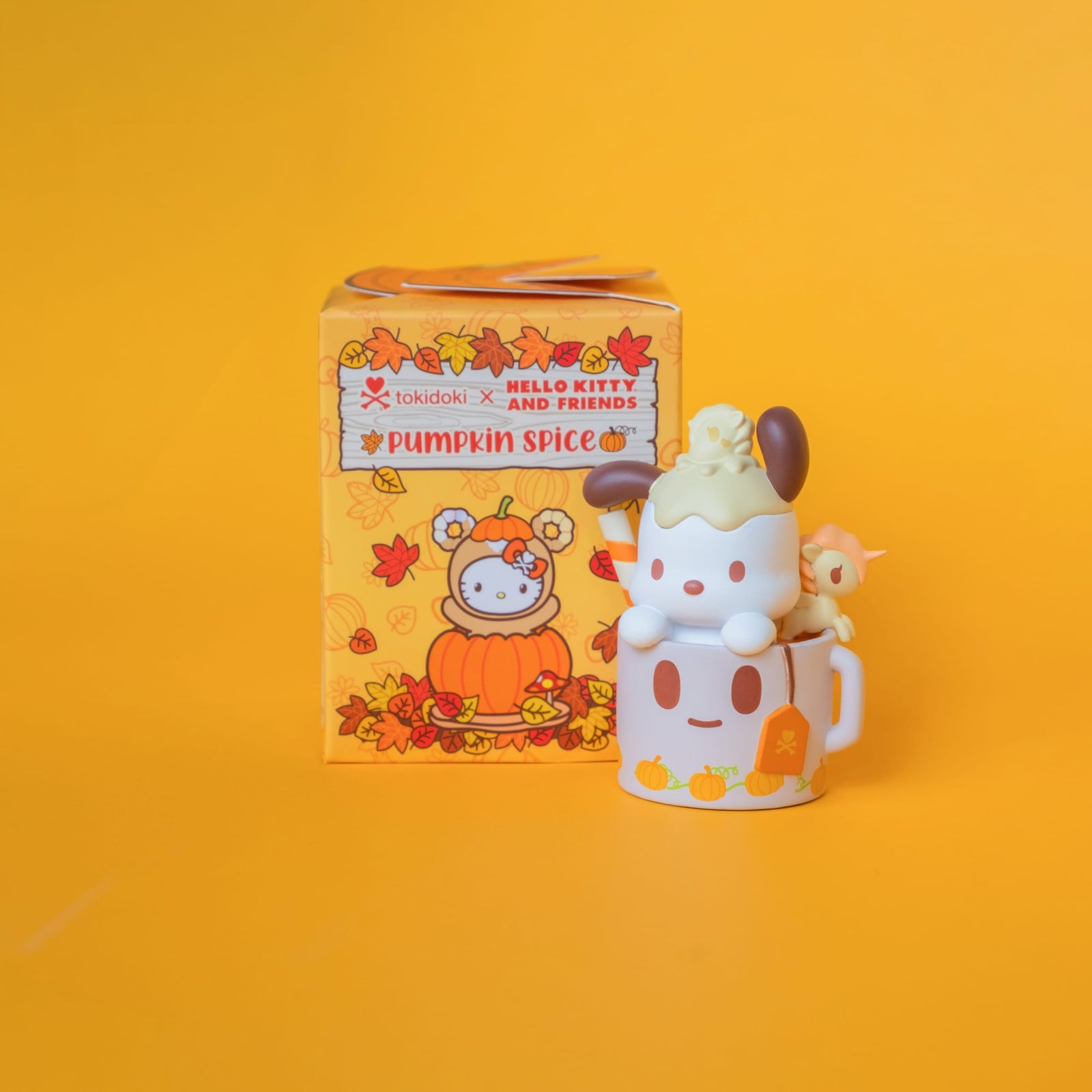 tokidoki x Hello Kitty and Friends Pumpkin Spice Mini Figure Blind Box