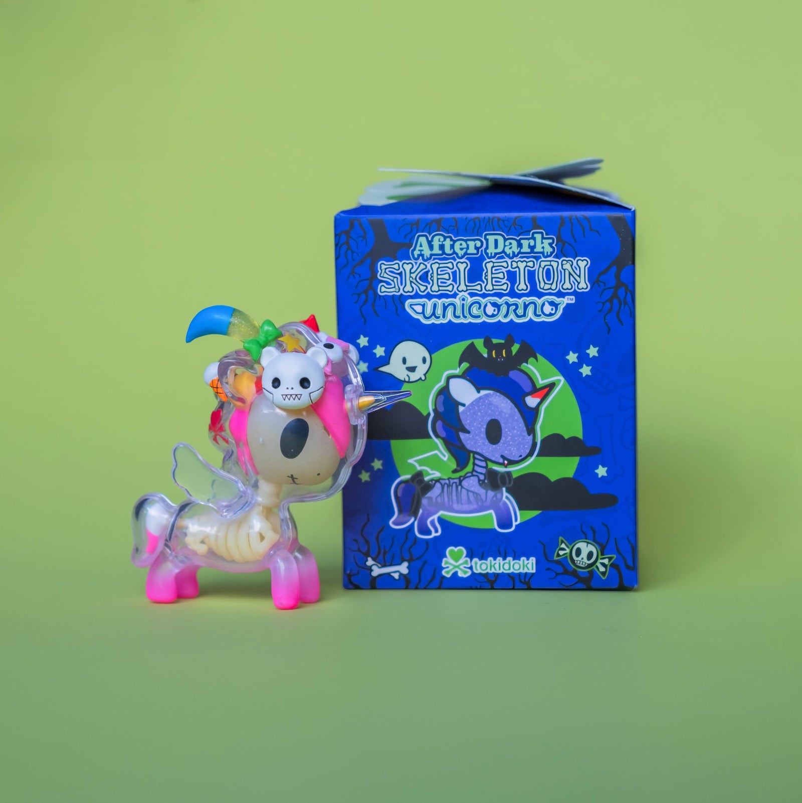 tokidoki After Dark Skeleton Unicorno Mini Figure Blind Box
