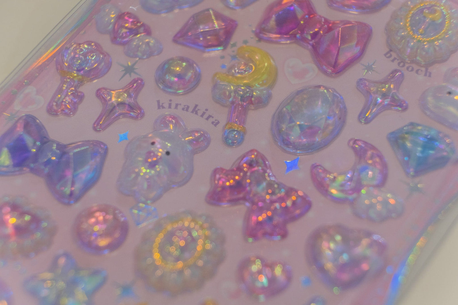 Pink Bunny Aurora Bonbon Drop Q-Lia Stickers