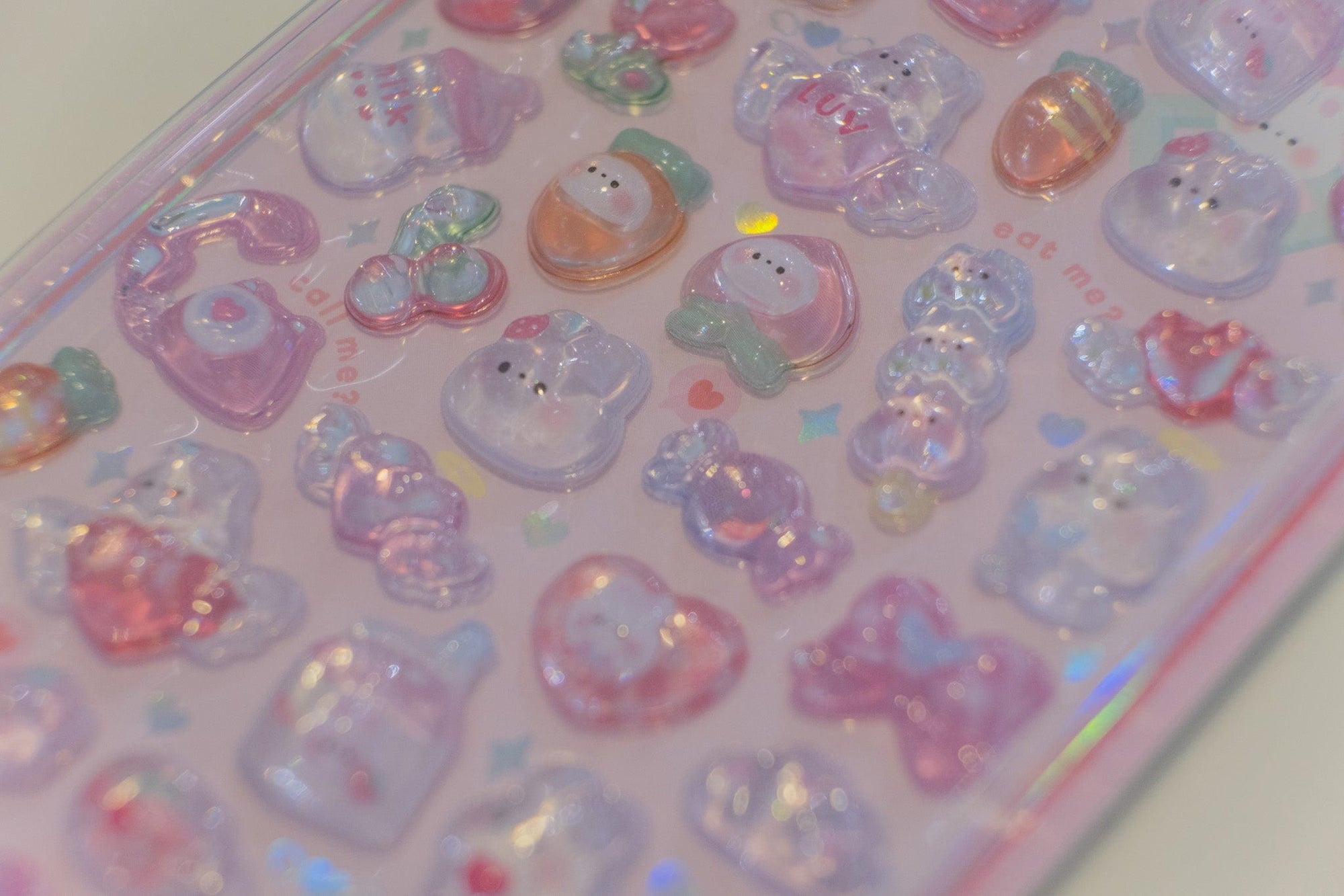 Pink Bonbon Drop Q-Lia Stickers