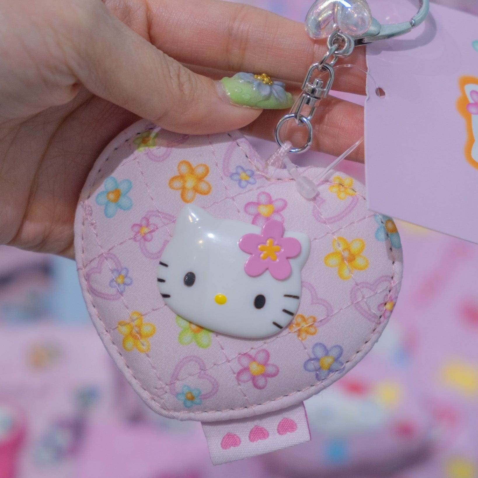 Hello Kitty Sanrio Quilt Collection Mirror Charm