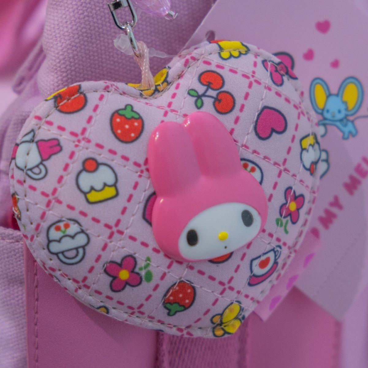 My Melody Sanrio Quilt Collection Mirror Charm