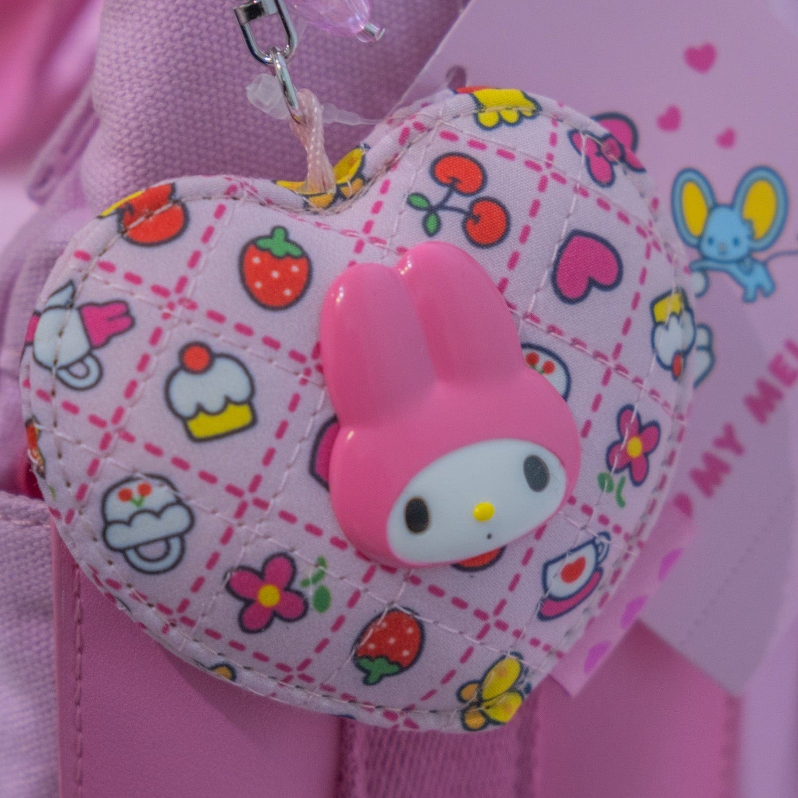 My Melody Sanrio Quilt Collection Mirror Charm
