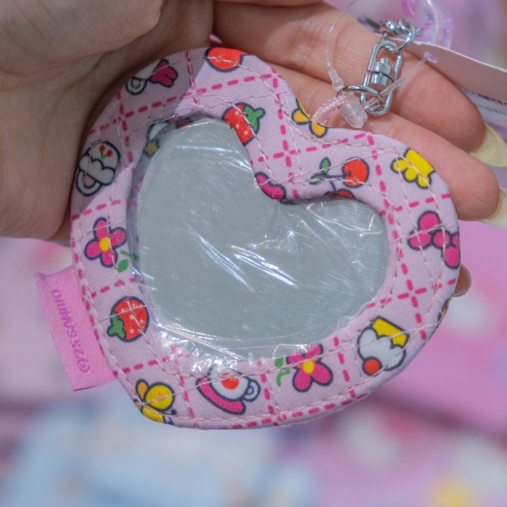 Hello Kitty Sanrio Quilt Collection Mirror Charm