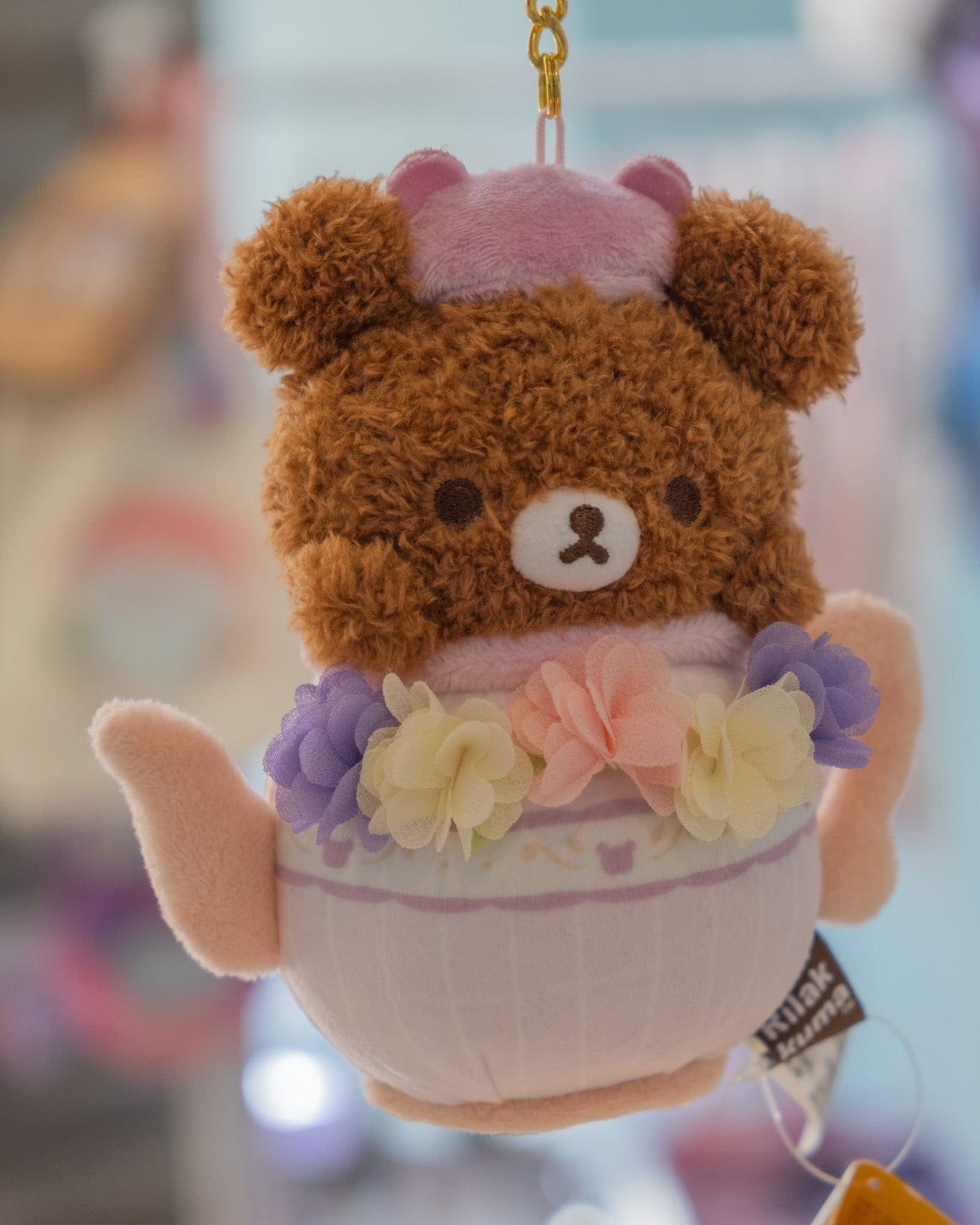 Chairoikoguma Tea Time Keychain