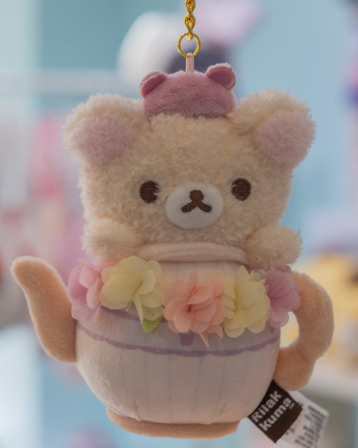 Korilakkuma Tea Time Keychain