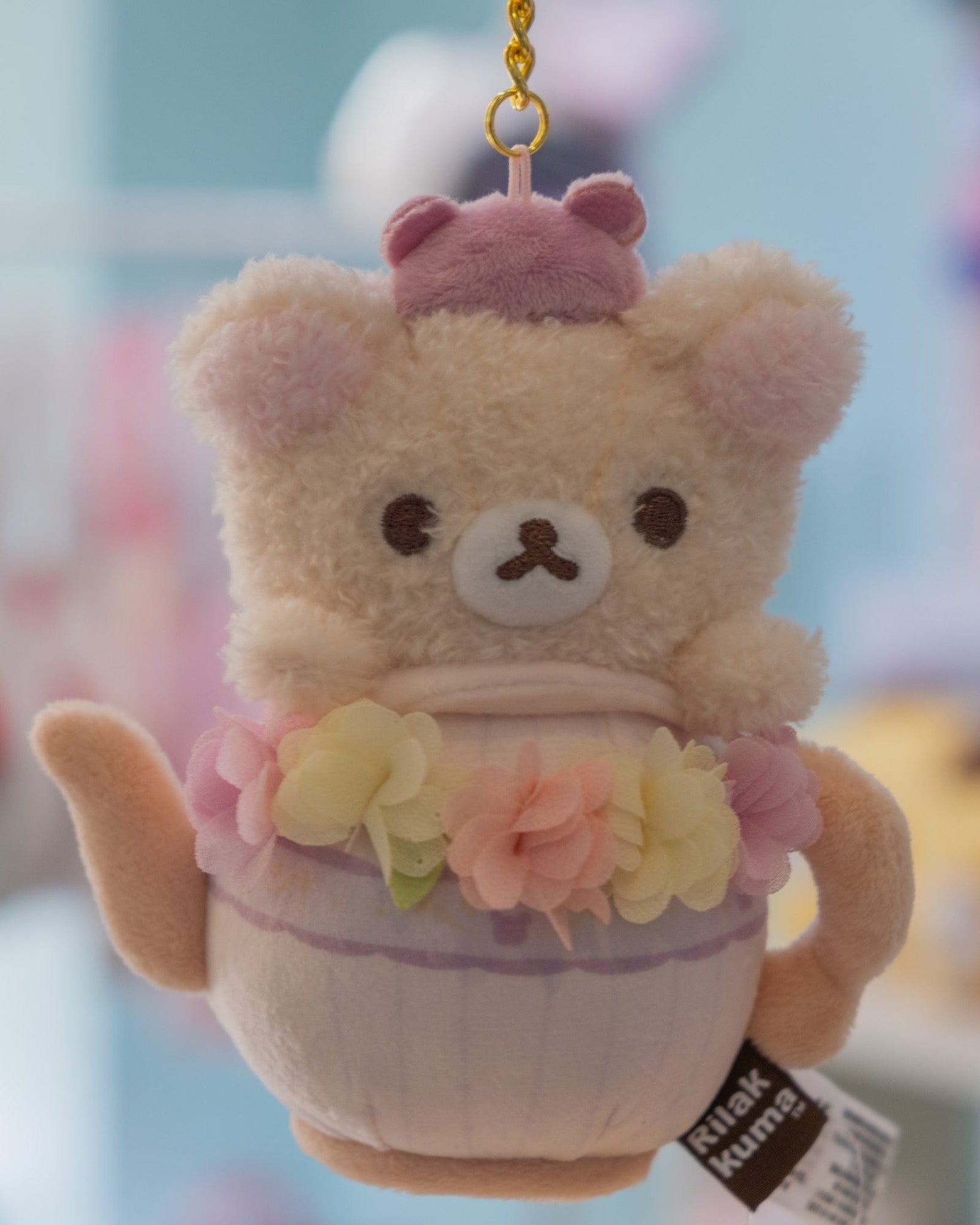Korilakkuma Tea Time Keychain