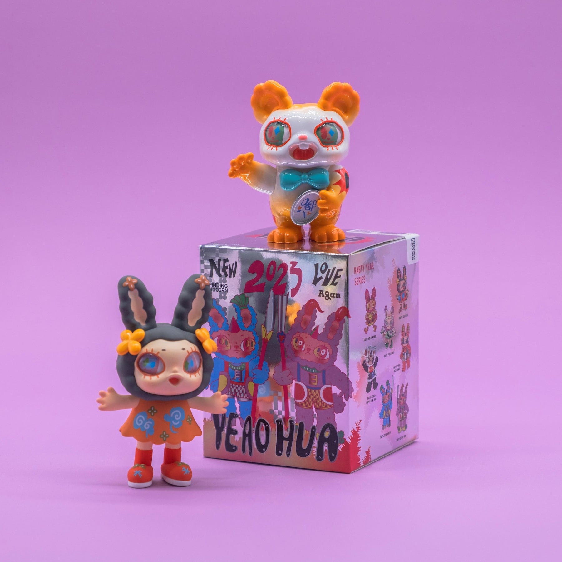 Agan Yeaohua Rabty Year Mini Figure Blind Box - Colorful Cute