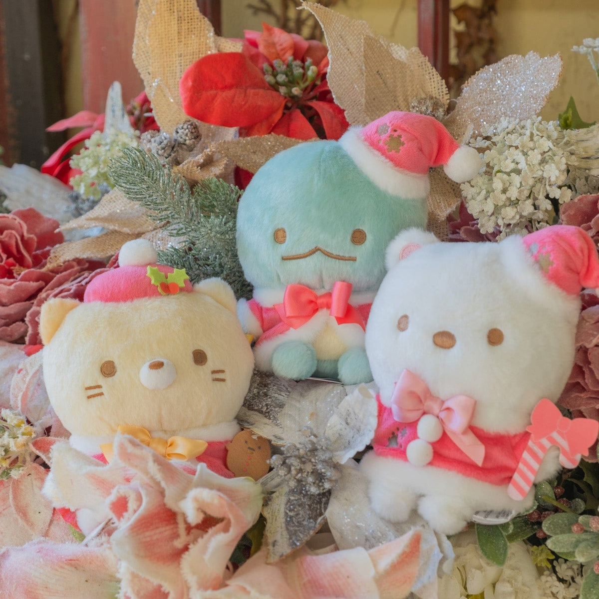 Sumikkogurashi Shirokuma Holiday Plush