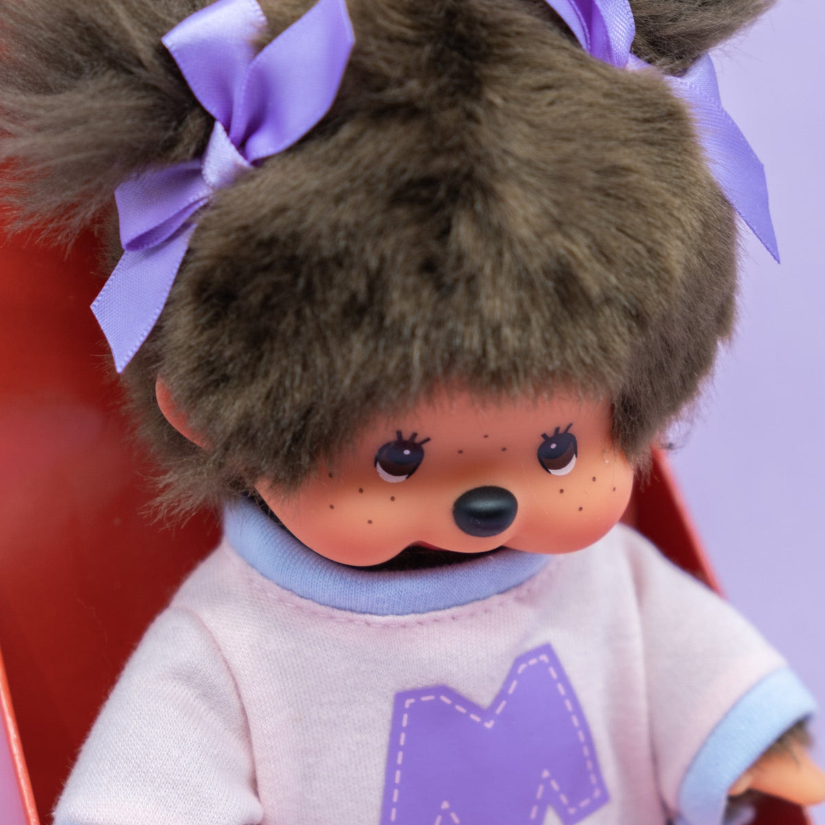 Monchhichi Bi-color Sweater Girl 8" Plush